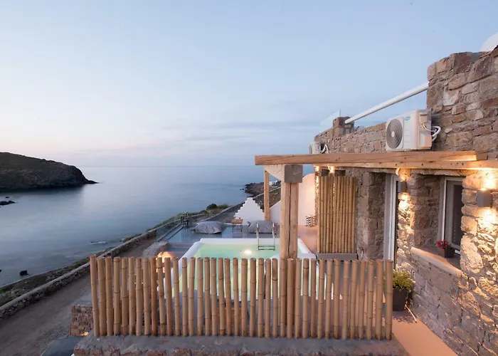 Nyaraló Merchia Bay Mykonos Merhia-part