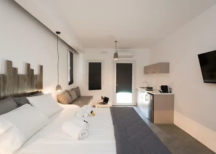 度假居 Merchia Bay Mykonos Merchia Beach