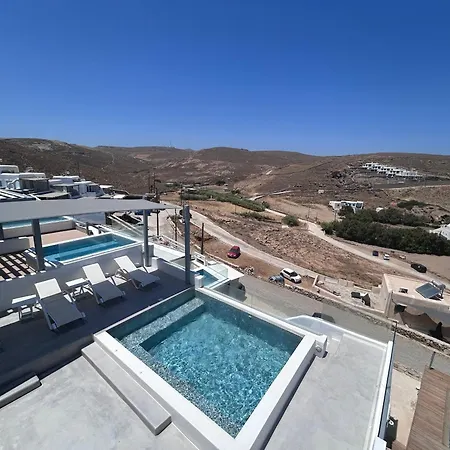 בית נופש Merchia Bay Mykonos Merchia Beach